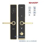 khóa vân tay Sharp A1-B vàng